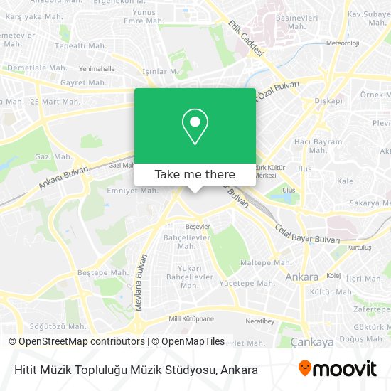 Hitit Müzik Topluluğu Müzik Stüdyosu map