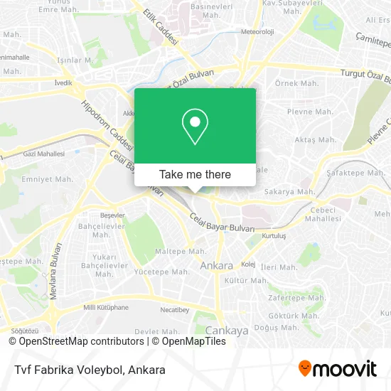 Tvf Fabrika Voleybol map