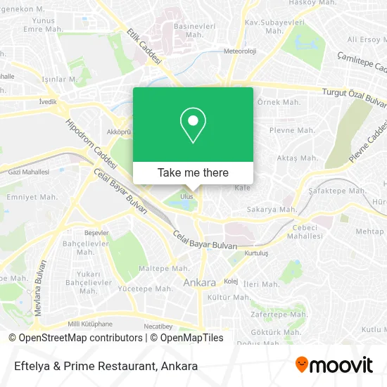 Eftelya & Prime Restaurant map