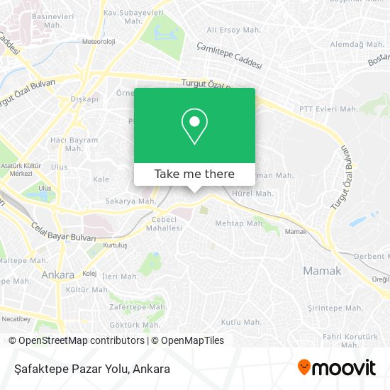Şafaktepe Pazar Yolu map