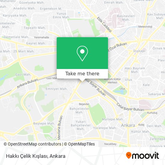 Hakkı Çelik Kışlası map