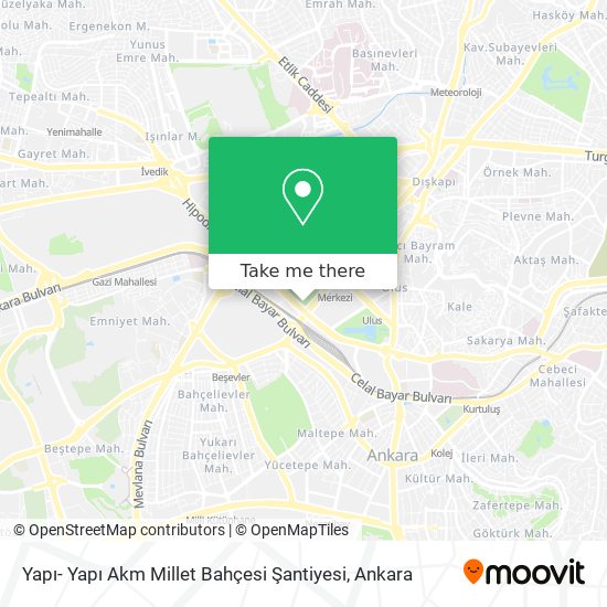 Yapı- Yapı Akm Millet Bahçesi Şantiyesi map