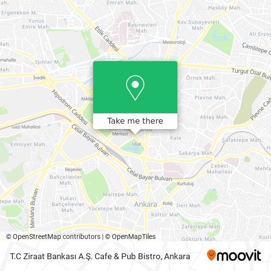 T.C Ziraat Bankası A.Ş. Cafe & Pub Bistro map