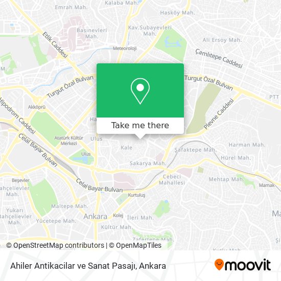 Ahiler Antikacilar ve Sanat Pasajı map