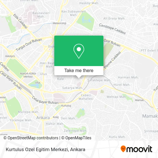 Kurtulus Ozel Egitim Merkezi map