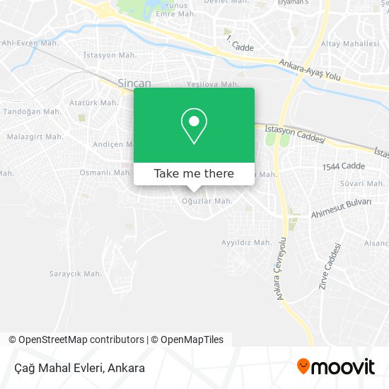Çağ Mahal Evleri map