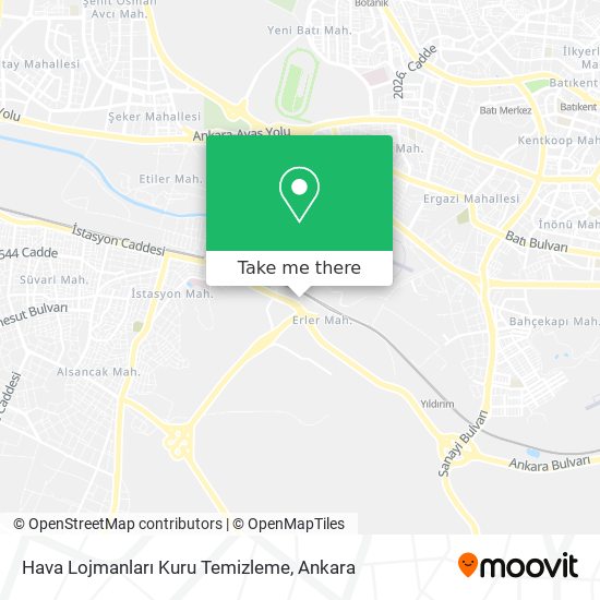 Hava Lojmanları Kuru Temizleme map