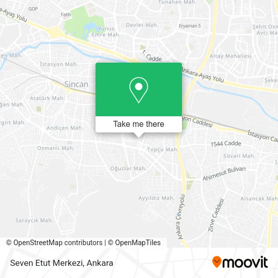 Seven Etut Merkezi map