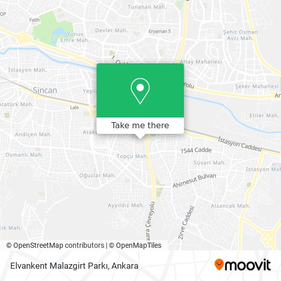 Elvankent Malazgirt Parkı map