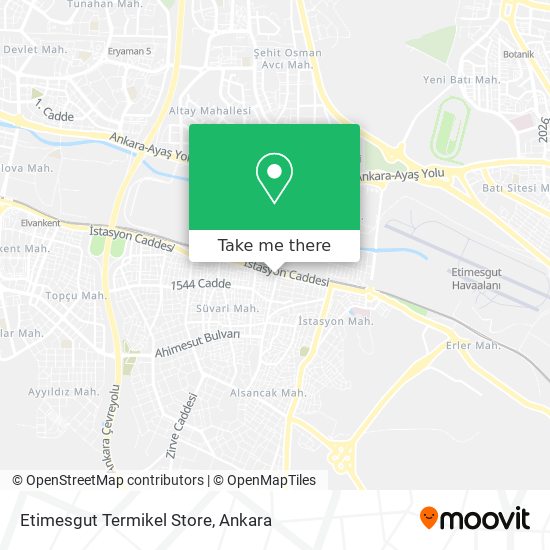 Etimesgut Termikel Store map