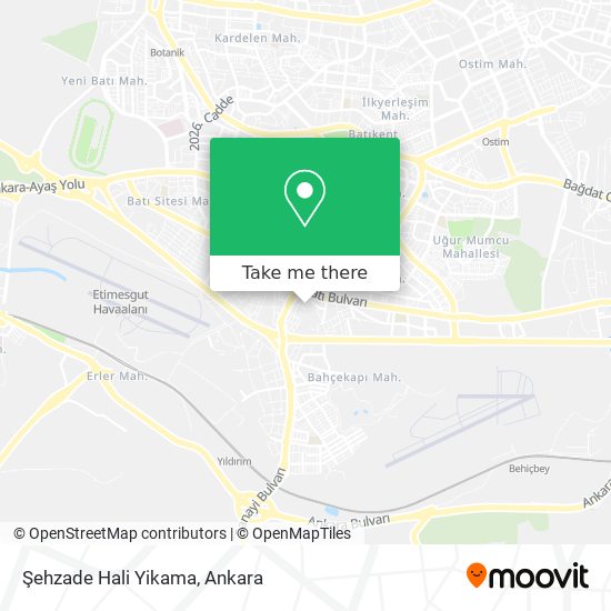 Şehzade Hali Yikama map