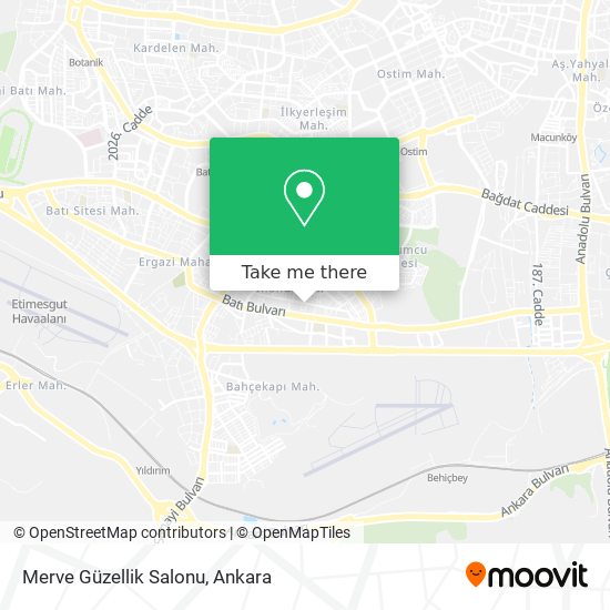 Merve Güzellik Salonu map