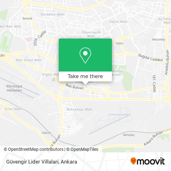 Güvengir Lider Villalari map