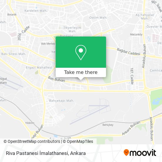 Riva Pastanesi İmalathanesi map