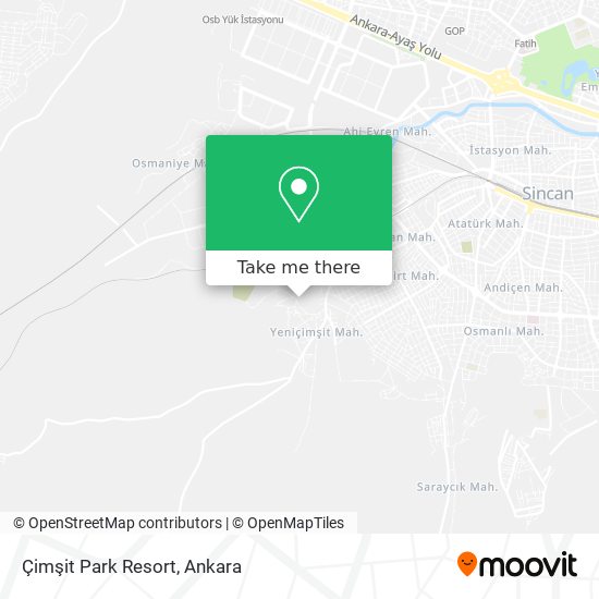 Çimşit Park Resort map