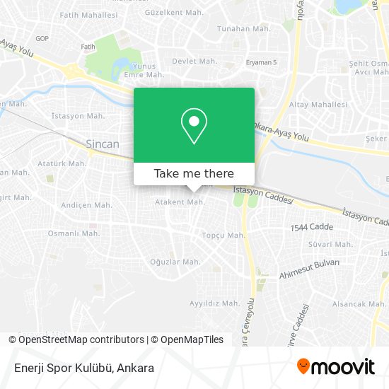 Enerji Spor Kulübü map