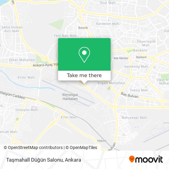 Taşmahall Düğün Salonu map