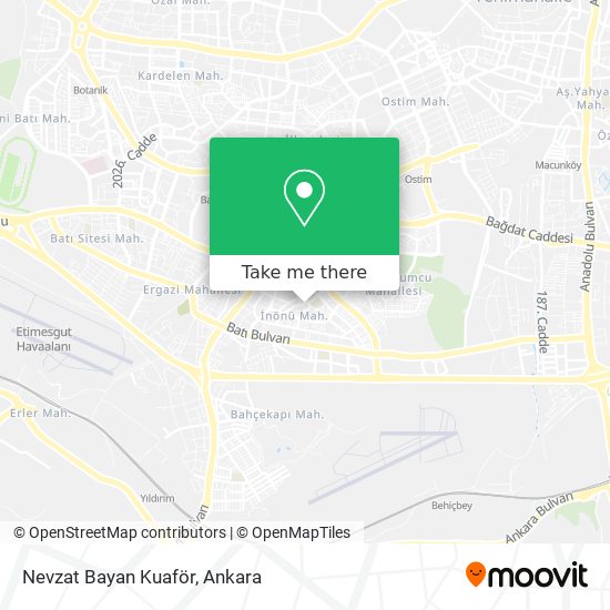 Nevzat Bayan Kuaför map