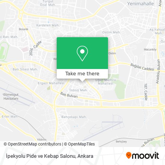 İpekyolu Pide ve Kebap Salonu map