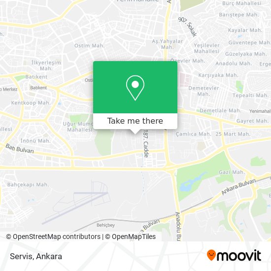 Servis map