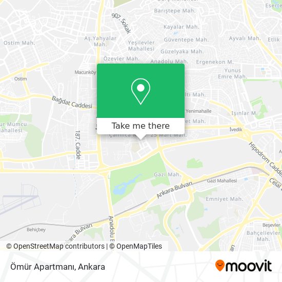 Ömür Apartmanı map