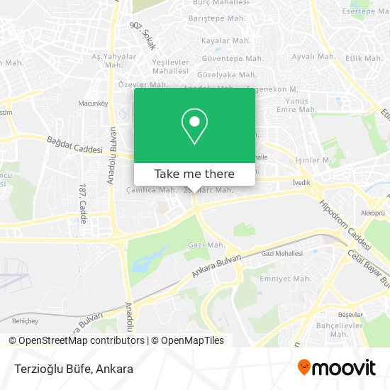 Terzioğlu Büfe map