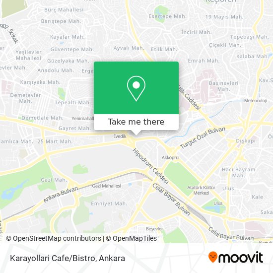 Karayollari Cafe/Bistro map