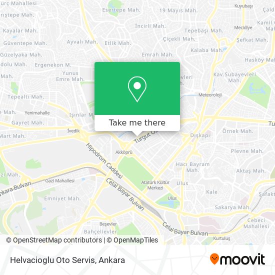 Helvacioglu Oto Servis map