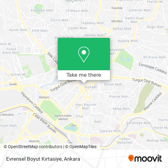 Evrensel Boyut Kırtasiye map