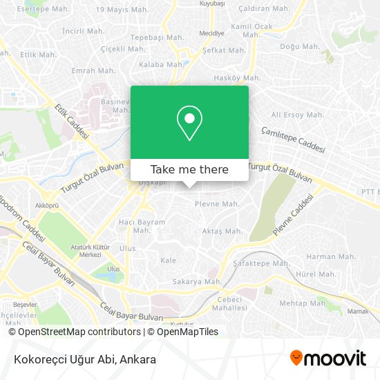 Kokoreçci Uğur Abi map
