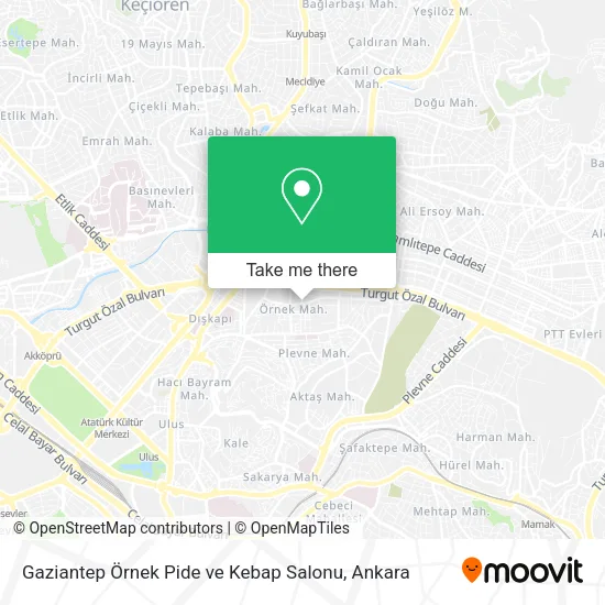 Gaziantep Örnek Pide ve Kebap Salonu map