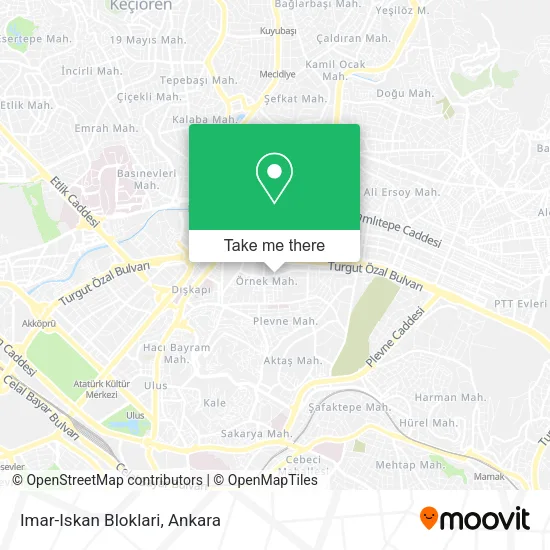 Imar-Iskan Bloklari map
