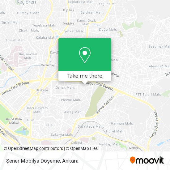 Şener Mobilya Döşeme map