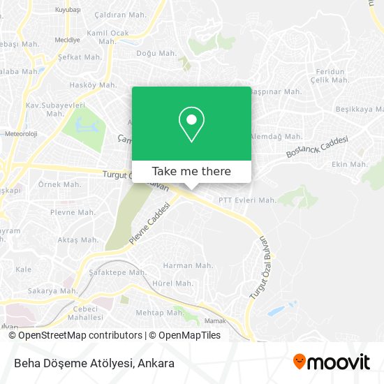 Beha Döşeme Atölyesi map
