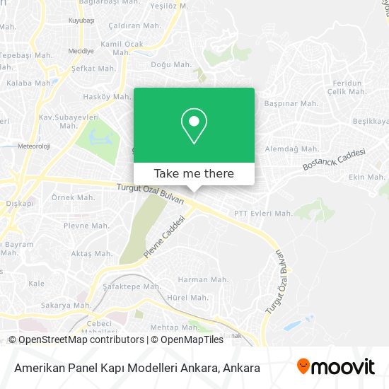 Amerikan Panel Kapı Modelleri Ankara map