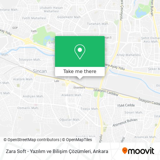 Zara Soft - Yazılım ve Bilişim Çözümleri map