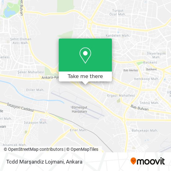 Tcdd Marşandiz Lojmani map