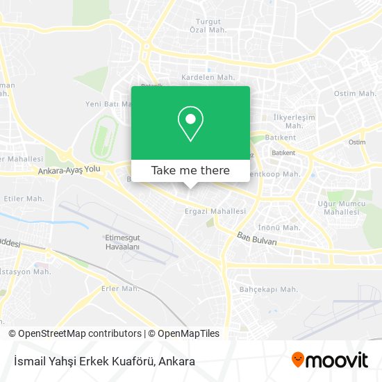 İsmail Yahşi Erkek Kuaförü map