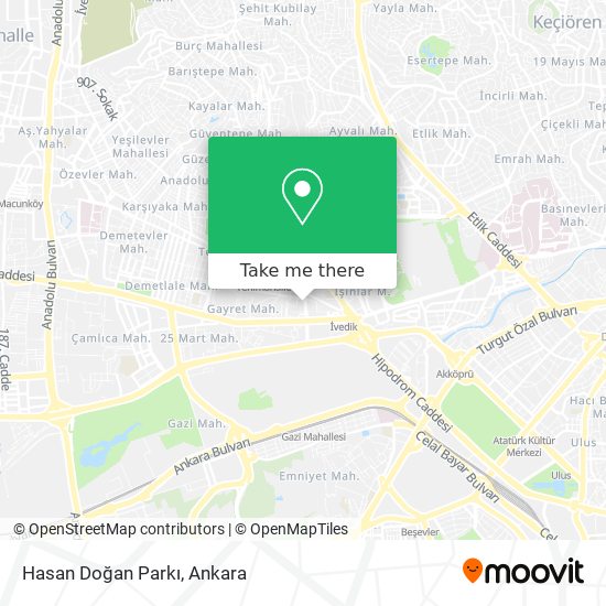 Hasan Doğan Parkı map