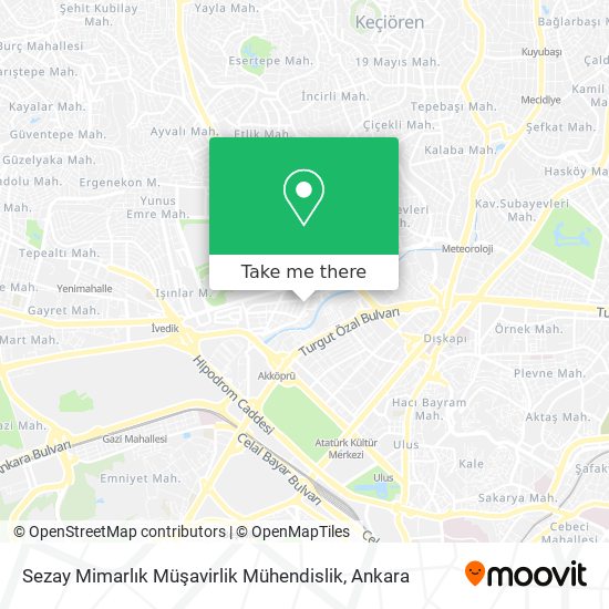 Sezay Mimarlık Müşavirlik Mühendislik map