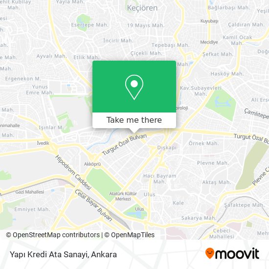 Yapı Kredi Ata Sanayi map