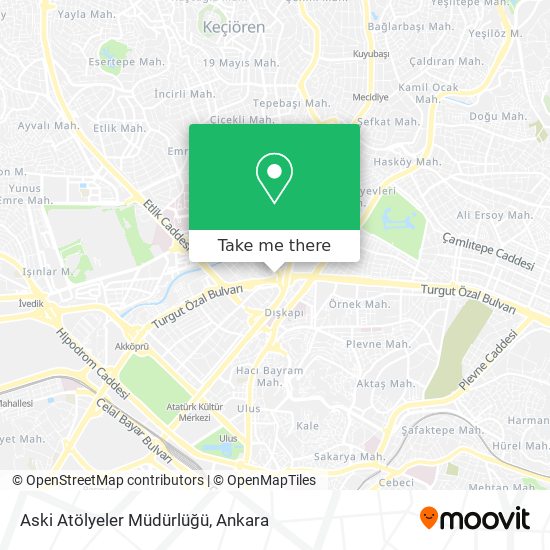 Aski Atölyeler Müdürlüğü map