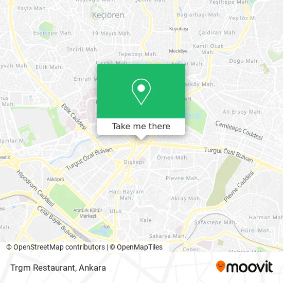 Trgm Restaurant map