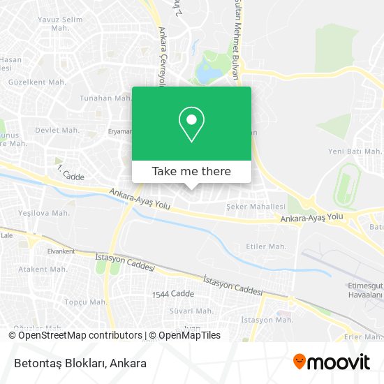 Betontaş Blokları map