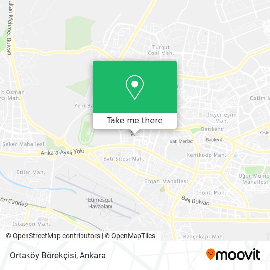 Ortaköy Börekçisi map