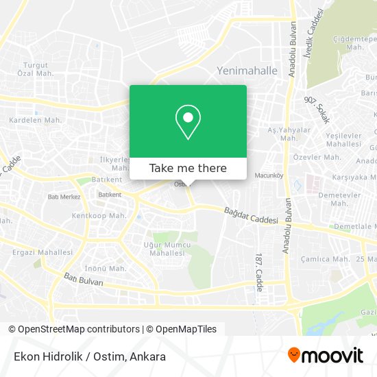 Ekon Hidrolik / Ostim map