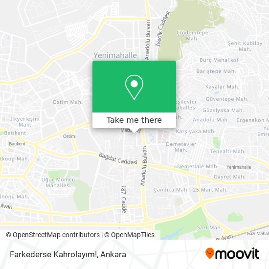 Farkederse Kahrolayım! map