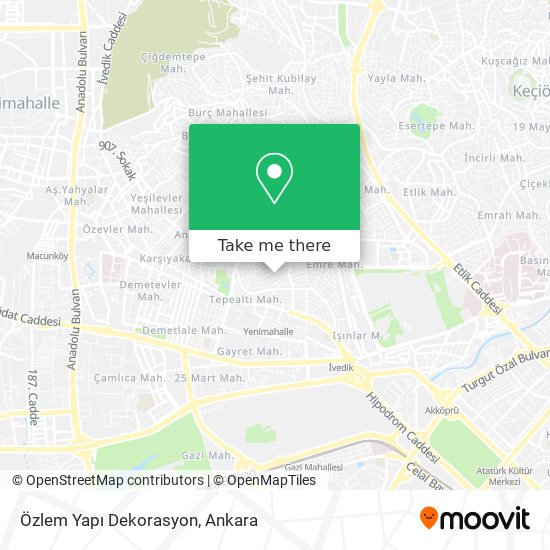 Özlem Yapı Dekorasyon map