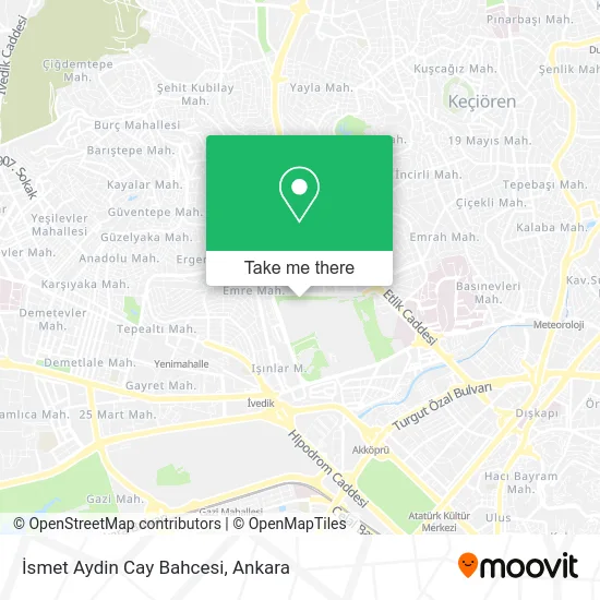 İsmet Aydin Cay Bahcesi map