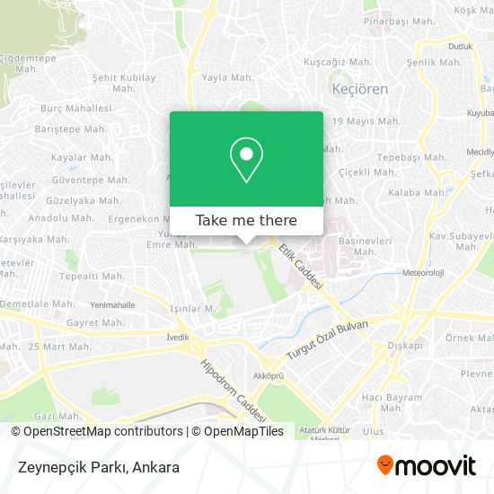 Zeynepçik Parkı map